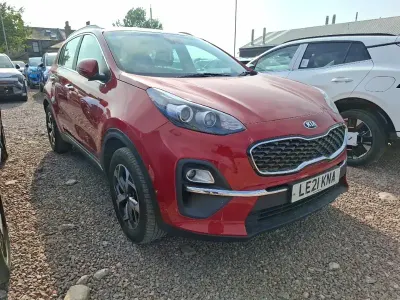 Used Kia Sportage 130 HP (95 kW) 2021 Red SUV