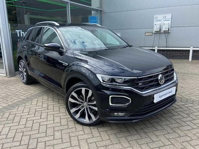 Black Used 2020 VW T-Roc R-line SUV | £18,989 (Fair price)