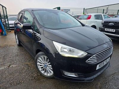 Black Used 2015 Ford C-MAX Titanium MPV | £6,499 (Fair price)