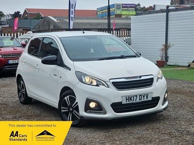 White Used 2017 Peugeot 108 GT-line Hatchback | £4,690 (Good price)