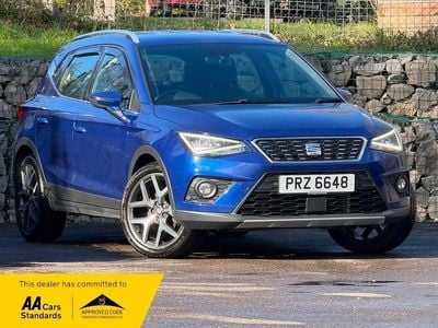 Begagnad Seat Arona XCELLENCE Lux 115 HK (84 kW) 2019 Blå SUV