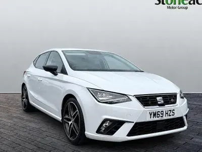 Used Seat Ibiza FR Sport 80 HP (58 kW) 2021 White Hatchback