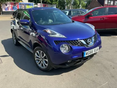 Used Nissan Juke Tekna 2017 Blue SUV