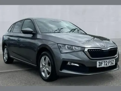 Used Skoda Scala SE 95 HP (69 kW) 2022 Graphite grey metallic Hatchback