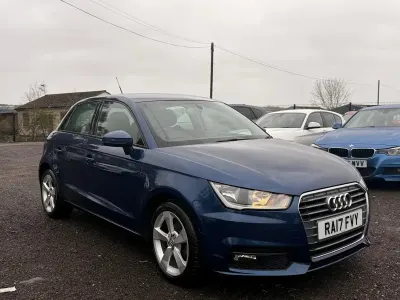 Used Audi A1 Sportback Sport 2017 Blue Hatchback