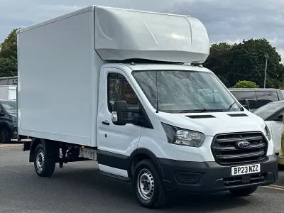 Used Ford Transit 130 HP (95 kW) 2023 Frozen white (solid colour) Van