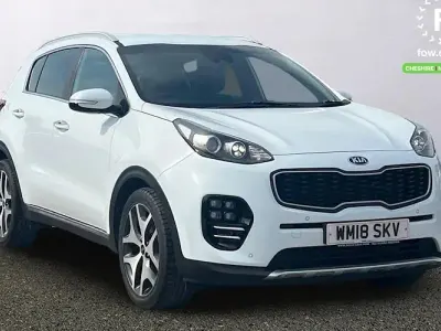Used Kia Sportage GT-Line 141 HP (103 kW) 2018 White SUV