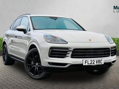 Grey Used 2022 Porsche Cayenne Platinum Edition SUV | £58,690 (A bit pricey)