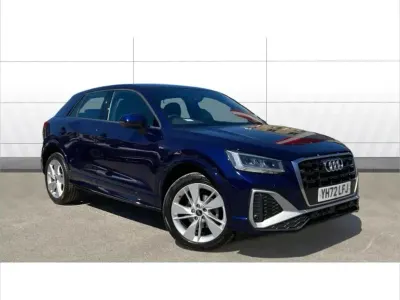 Usado Audi Q2 S-Line 150 CV (110 kW) 2022 Azul SUV