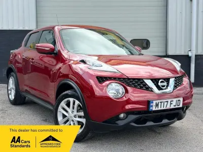 Used Nissan Juke N-Connecta 2017 Red SUV