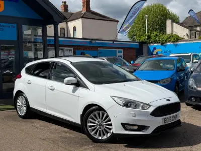 Używany Ford Focus Titanium X 120 KM (88 kW) 2015 Biały Hatchback