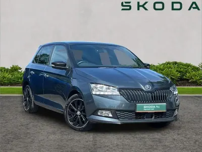 Used Skoda Fabia Monte Carlo 94 HP (69 kW) 2021 Quartz grey metallic black magic pearl effect Hatchback