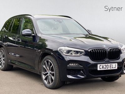 Black Used 2020 BMW X3 M Sport SUV | £24,000 (Good price)