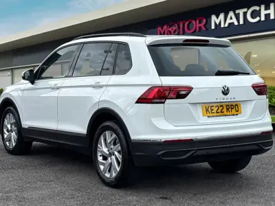 Used VW Tiguan S 130 HP (95 kW) 2022 White SUV