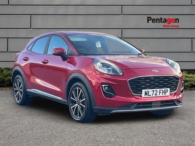 Red Used 2022 Ford Puma Titanium SUV | £13,995 (Good price)