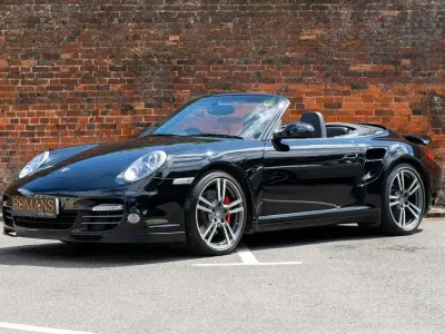 Used Porsche 997 Turbo 500 HP (367 kW) 2010 Black Cabriolet