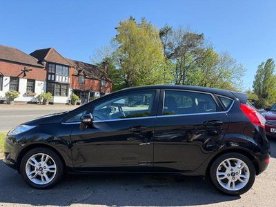 Used Ford Fiesta Zetec 2014 Black Hatchback