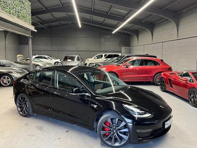 Used Tesla Model 3 Performance 461 kW (627 HP) 2020 Black Sedan