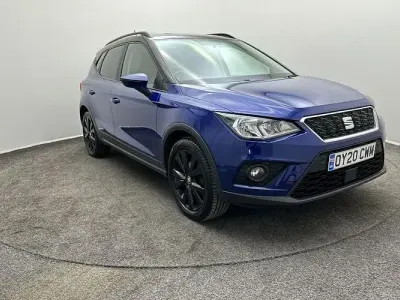 Used Seat Arona SE Technology 95 HP (69 kW) 2020 Blue SUV
