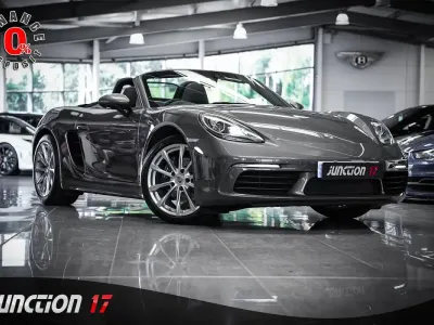 Used Porsche 718 Boxster 300 HP (220 kW) 2017 Grey Cabriolet