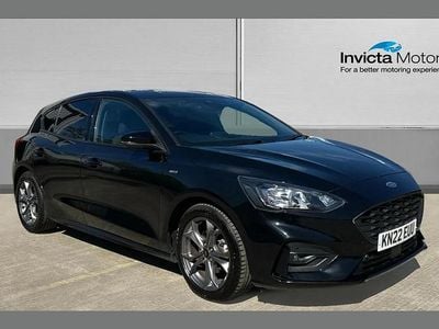Used Ford Focus ST-Line 125 HP (91 kW) 2022 Black Hatchback