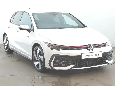 Second-hand VW Golf VIII GTI 265 CP (194 kW) 2024 Alb Hatchback