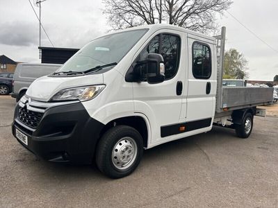 used Citroën Relay 2.0 BlueHDi CREWCAB DROPSIDE 130ps