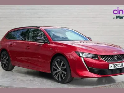 Used Peugeot 508 GT-line 178 HP (130 kW) 2020 Red Estate