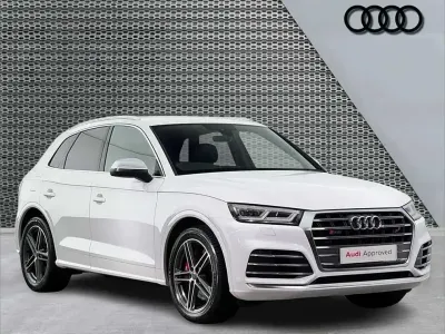 Used Audi SQ5 S-Line 341 HP (250 kW) 2020 White SUV