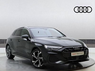 Used Audi A3 S-Line 2025 Black Hatchback