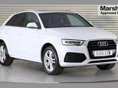 Used Audi Q3 S-Line 147 HP (108 kW) 2016 White SUV