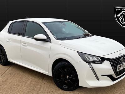 White Used 2020 Peugeot 208 Allure Hatchback | £13,816 (Fair price)