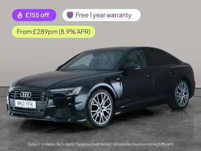 Used Audi A6 Black Edition 204 HP (150 kW) 2021 Black Sedan