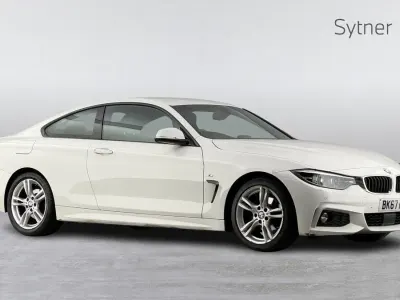 Usado BMW 420 M Sport 181 HP (133 kW) 2017 Branco Coupé