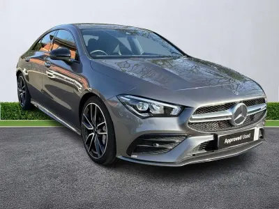 Käytetty Mercedes CLA35 AMG Premium 2022 Harmaa Coupe - kaksiovinen