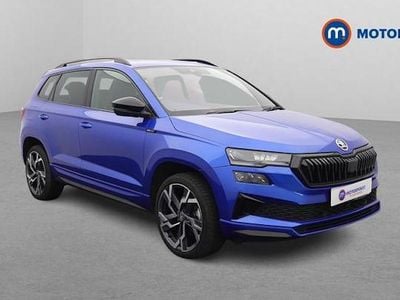 Used Skoda Karoq SportLine 150 HP (110 kW) 2025 Blue SUV