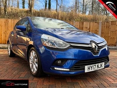 Used Renault Clio IV Dynamique 2017 Blue Hatchback