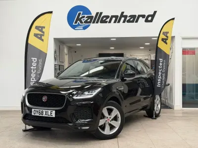 Used Jaguar E-Pace R-Dynamic 249 HP (183 kW) 2018 Black SUV