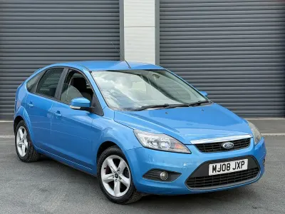 Used Ford Focus Zetec 2008 Blue Hatchback