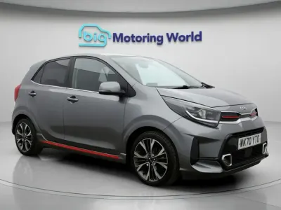 Begagnad Kia Picanto GT-Line 66 HK (48 kW) 2021 Grå Halvkombi
