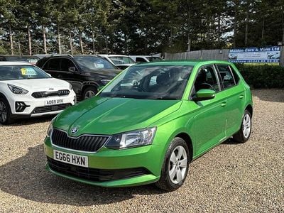 Used Skoda Fabia SE 110 HP (80 kW) 2017 Green Hatchback