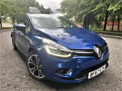 Used Renault Clio Dynamique 120 HP (88 kW) 2017 Blue Hatchback