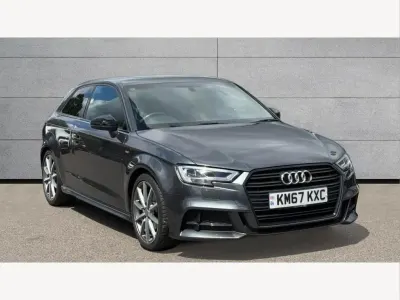 Used Audi A3 Black Edition 150 HP (110 kW) 2017 Grey Hatchback