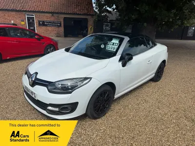 Used Renault Mégane Cabriolet Dynamique 2014 White Cabriolet