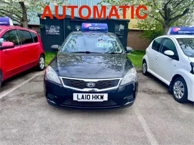 Used Kia Ceed 126 HP (92 kW) 2010 Black Hatchback