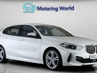 Used BMW 118 M Sport 136 HP (100 kW) 2023 White Hatchback