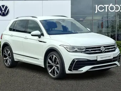 Used VW Tiguan R-line 150 HP (110 kW) 2023 White SUV