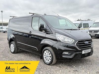 Used Ford Transit Custom Limited 130 HP (95 kW) 2021 Black Van