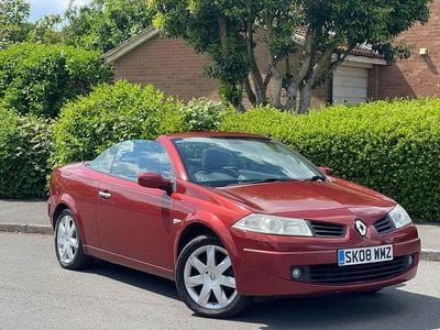 Red Used 2008 Renault Mégane Cabriolet Dynamique Cabriolet | £1,495