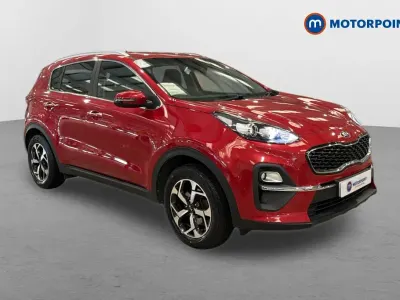 Used Kia Sportage 177 HP (130 kW) 2021 Red SUV